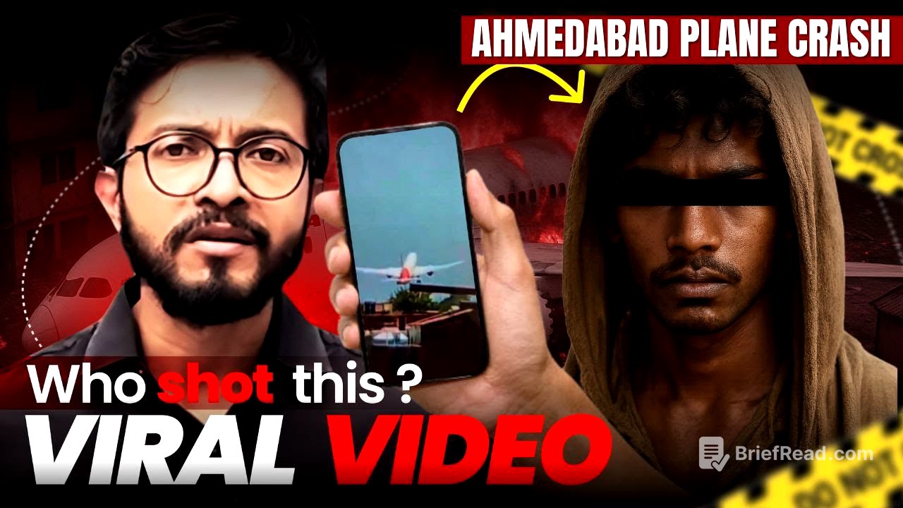 Behind the Viral AIR INDIA AI-171 Crash Video: See Where and How It Was Captured | Ground Report