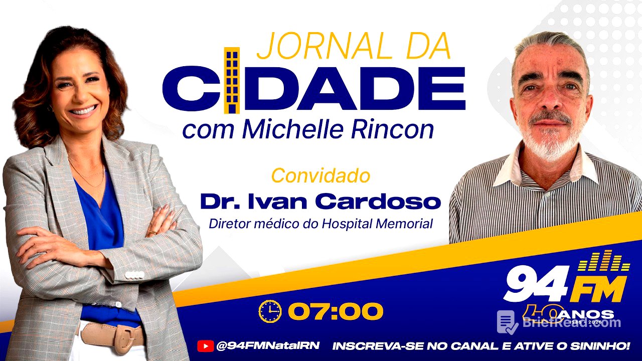 JORNAL DA CIDADE | ENTREVISTA COM O DR. IVAN CARDOSO