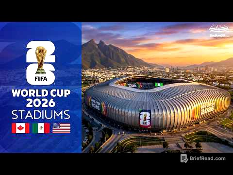 2026 World Cup - All 16 Stadiums 🇨🇦🇲🇽🇺🇸
