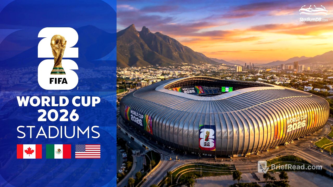 2026 World Cup - All 16 Stadiums 🇨🇦🇲🇽🇺🇸