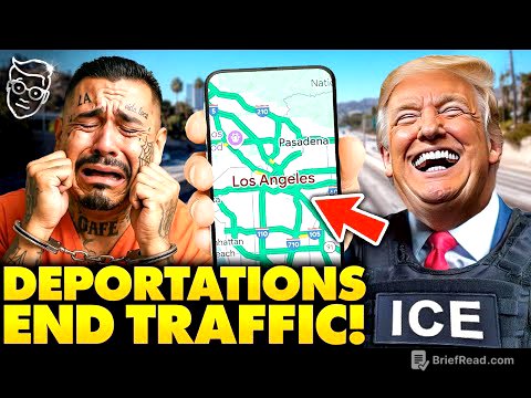 MIRACLE: Trump's Mass Deportations Are Solving Los Angeles' Traffic | Illegal Aliens Gone…