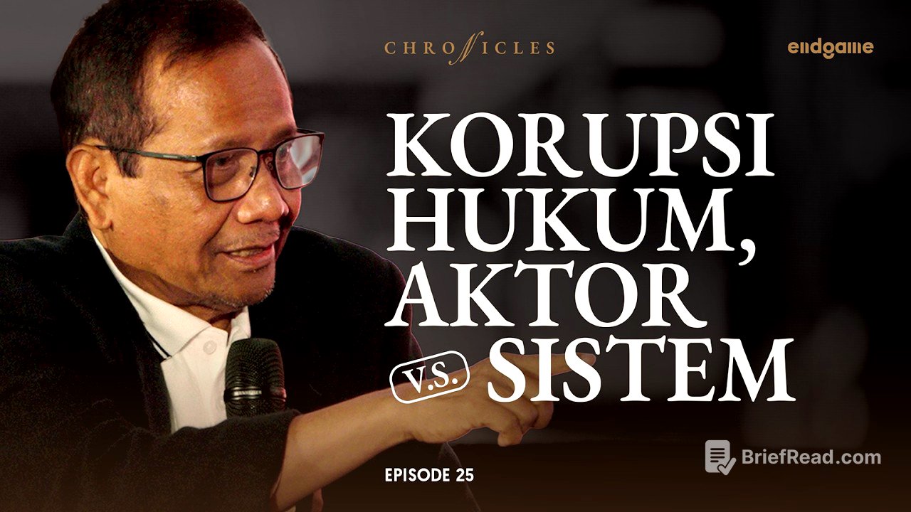 Mahfud MD: Hukum Digerogoti Korupsi | Chronicles #25