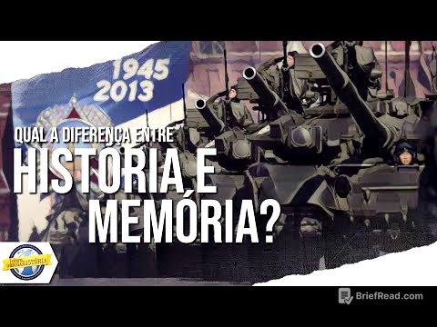 Qual a diferença entre MEMÓRIA e HISTÓRIA? - Conceitos Históricos