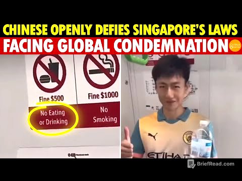 Chinese Man Openly Challenges Singapore’s Laws, Mocks Malaysia & Japan, Facing Global Condemnation
