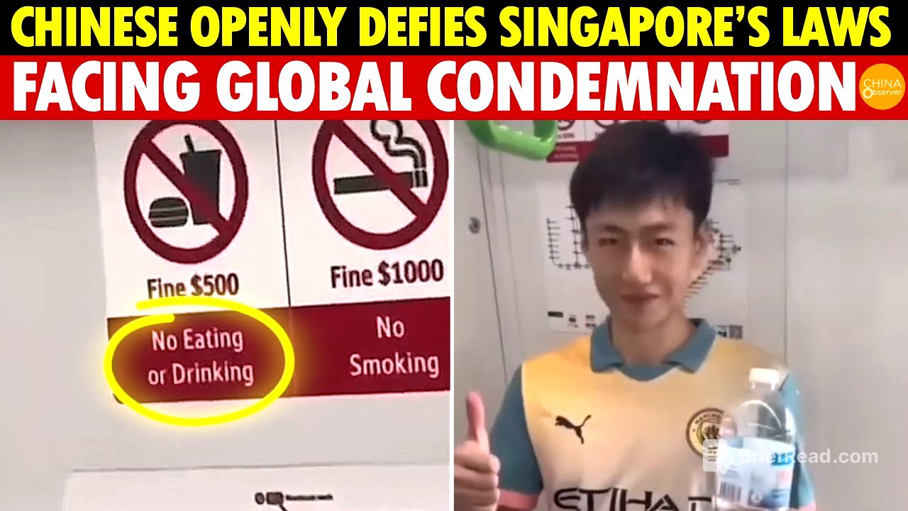 Chinese Man Openly Challenges Singapore’s Laws, Mocks Malaysia & Japan, Facing Global Condemnation
