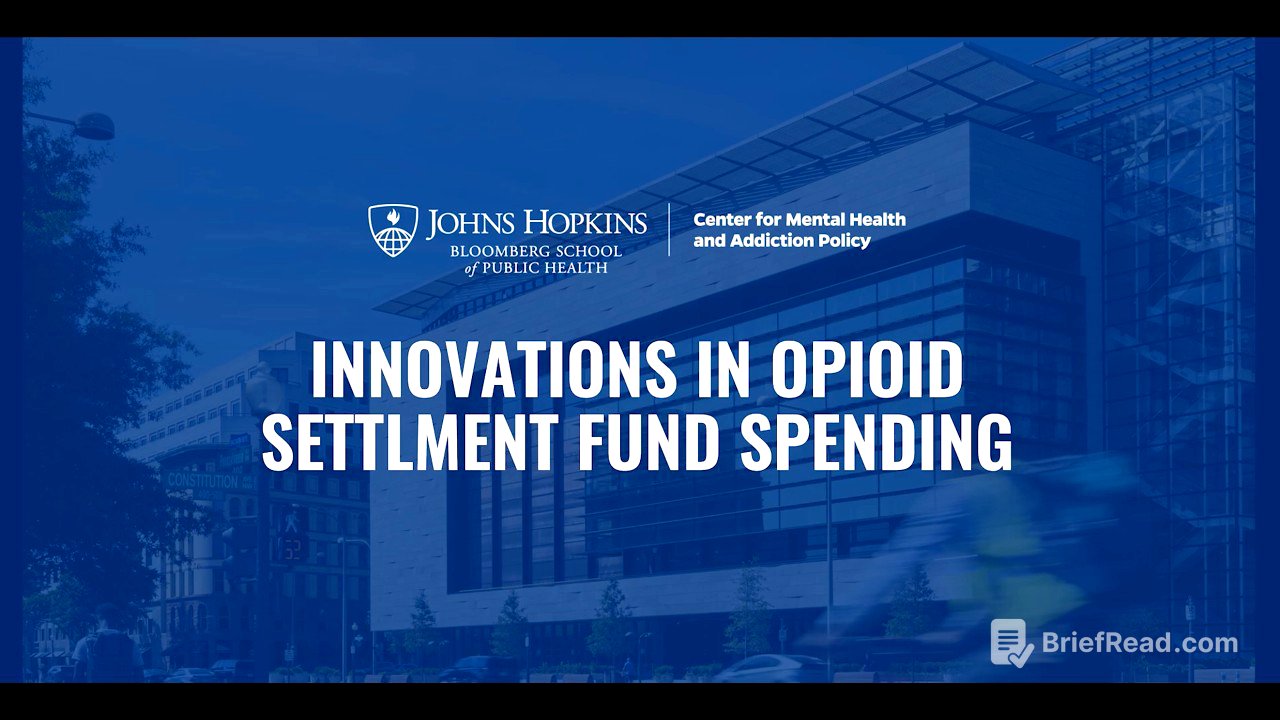 Innovations in Opioid Settlement Fund Spending | CMAP Nexus Series