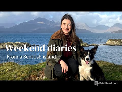 My perfect weekend living on a Scottish island vlog
