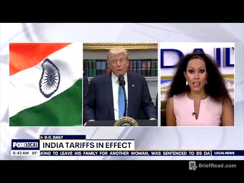President Trump doubles India tariffs | DC Daily