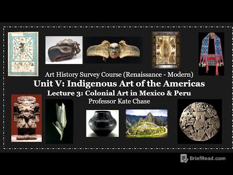 🎨Indigenous Americas Art | Colonial Art Explained | Art History Lecture 2 (Unit 5, Lecture 3)🎨