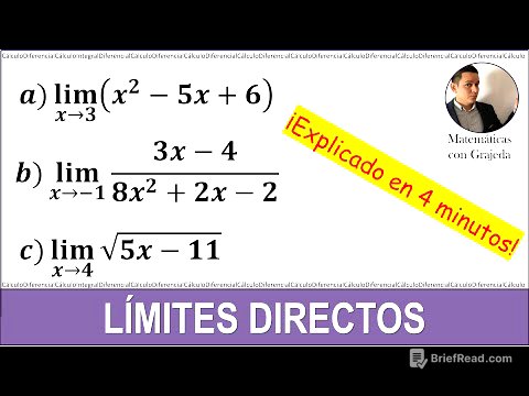 Límites directos (sustitución directa). Parte 2