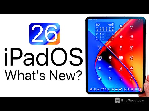 iPadOS 26 is Out! - What's New?