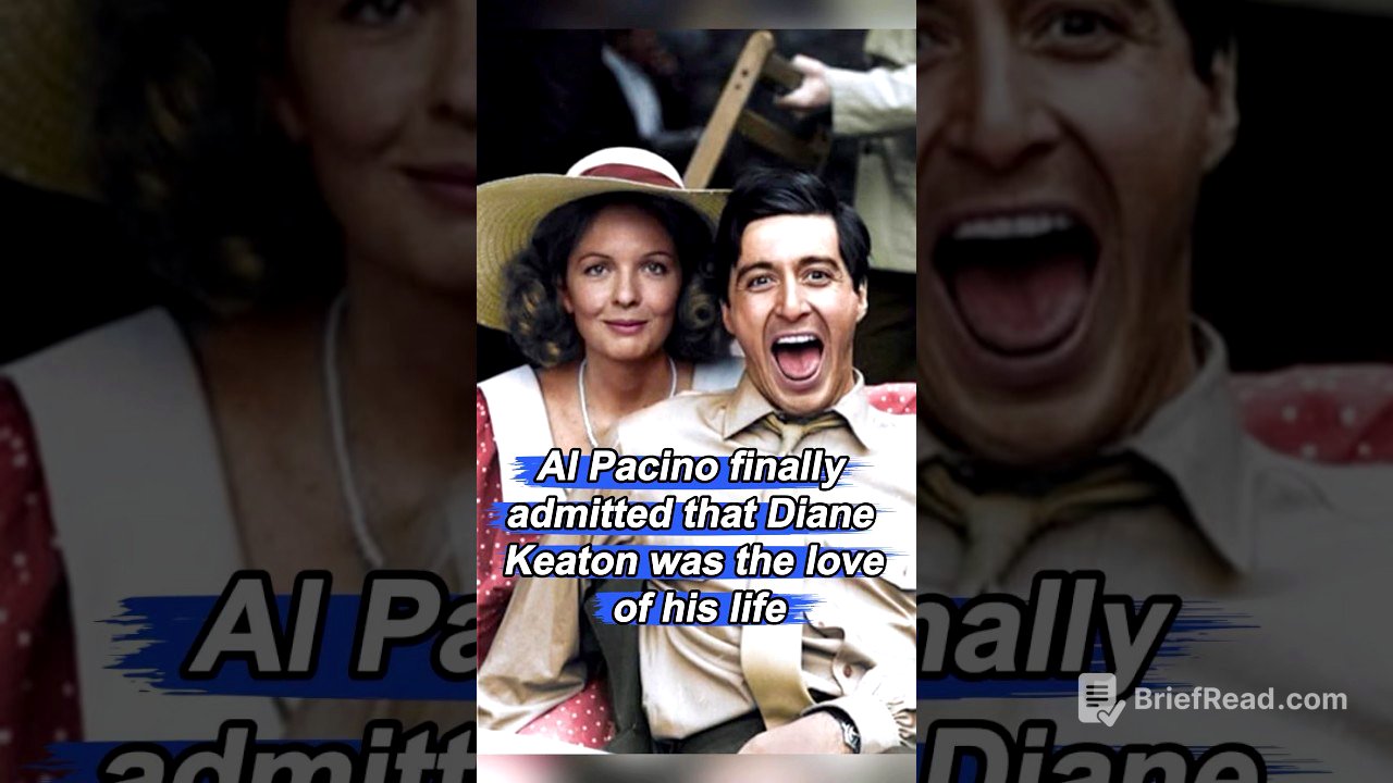 Al Pacino finally admitted that Diane Keaton was the love of his life. #dianekeaton #alpacino #TheGo