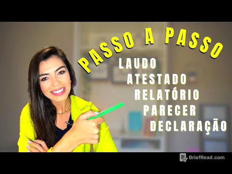 COMO FAZER DOCUMENTOS PSICOLÓGICOS: LAUDO, ATESTADO, RELATÓRIO, PARECER E DECLARAÇÃO|Passo a passo