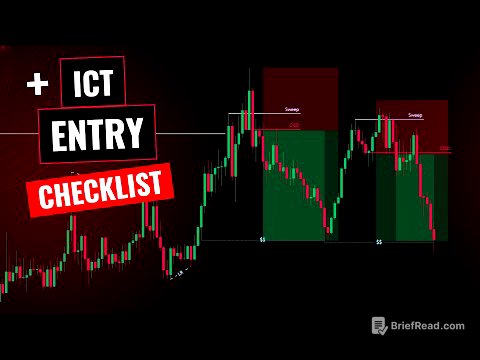 ICT ENTRY CHECKLIST | ICT Trading Strategy