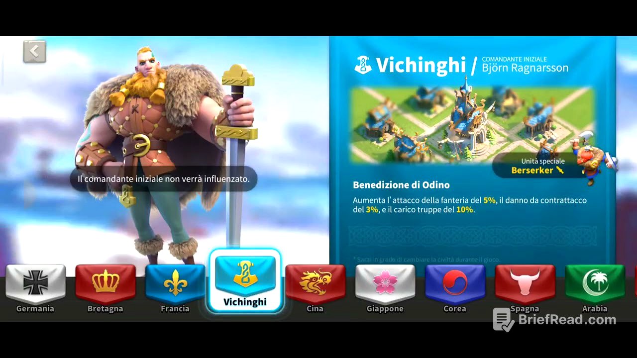 Rise of Kingdoms ITA Guida definitiva - #1 che civilità scegliere
