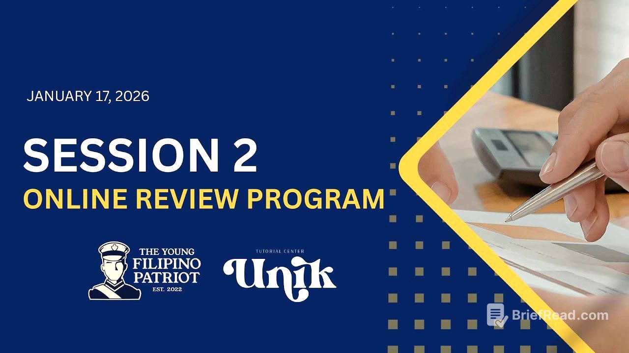 TYFP Online Review Session 2 (Science)