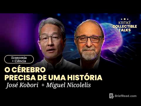 O CÉREBRO PRECISA DE UMA HISTÓRIA - JOSÉ KOBORI + MIGUEL NICOLELIS - KRITIKE  #484