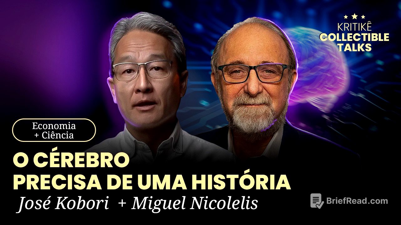 O CÉREBRO PRECISA DE UMA HISTÓRIA - JOSÉ KOBORI + MIGUEL NICOLELIS - KRITIKE  #484