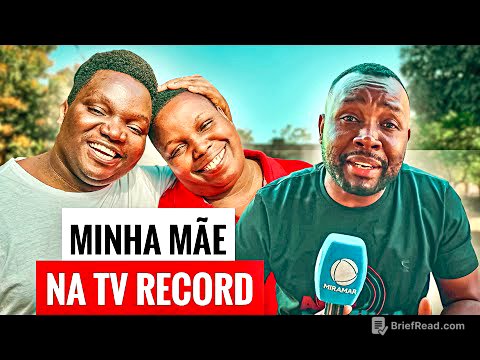 A TV RECORD VEIO CONHECER MINHA MÃE🥰 E NOSSA FAMÍLIA E ESSE FOI O RESULTADO 😬🇲🇿