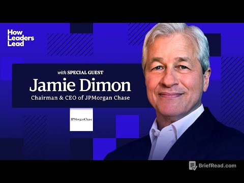 Inside the Mind of Jamie Dimon, JP Morgan CEO: Lessons on Leadership and Success