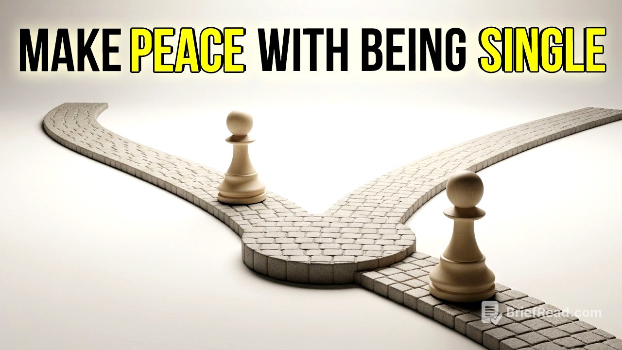 Why - and how - we need to make our peace with being single