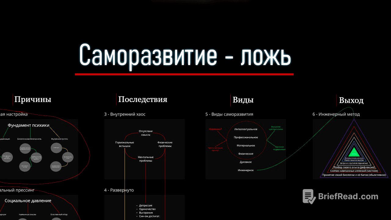 Саморазвитие погубит твою жизнь