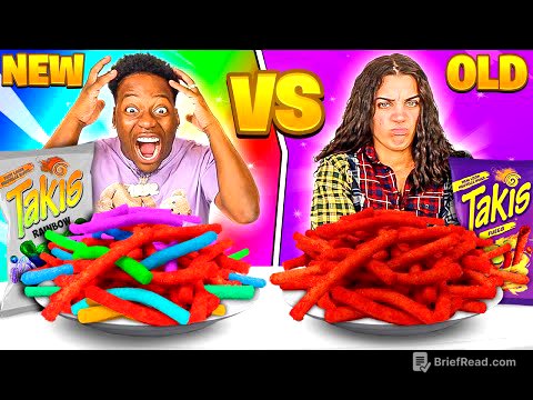 NEW VS OLD FOOD CHALLENGE #2