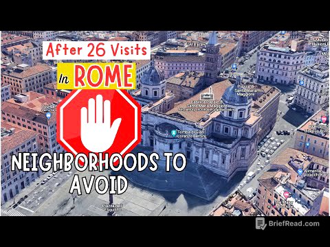 2 Popular Rome Locations You Should Avoid Staying In | Do Not Stay Here!