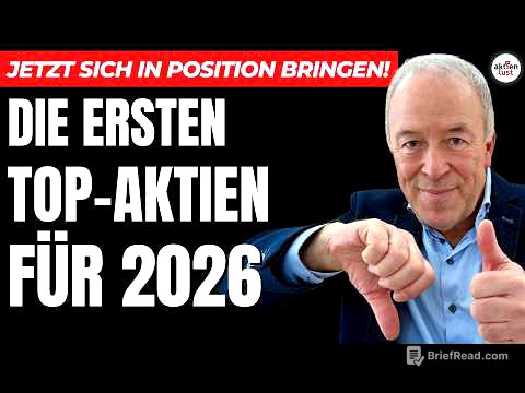 Die ersten Top-Aktien für 2026: Jetzt kommt es auf Stock-Picking an!