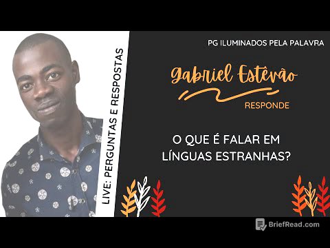 O que é falar em línguas estranhas? | Gabriel Estevão ex satanista responde