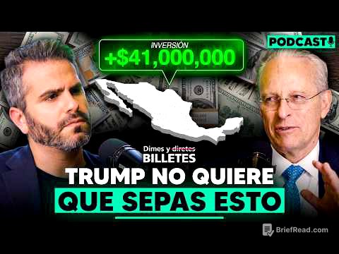 ¿Por qué México es clave para EE.UU.? | Ft. José Medina Mora | Dimes y Billetes #449