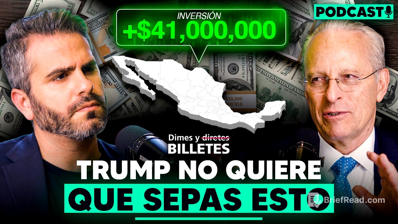 ¿Por qué México es clave para EE.UU.? | Ft. José Medina Mora | Dimes y Billetes #449