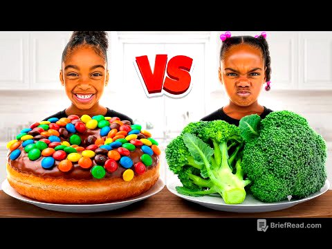 HEALTHY VS JUNK FOOD CHALLENGE