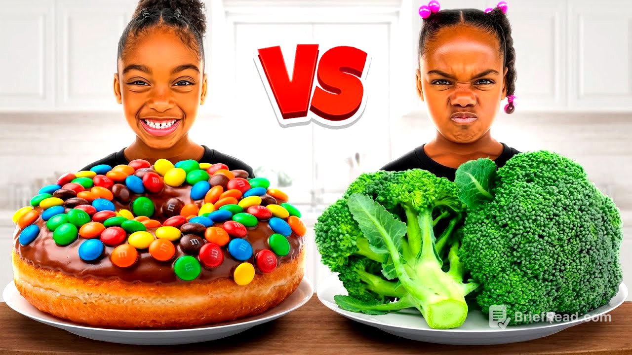 HEALTHY VS JUNK FOOD CHALLENGE
