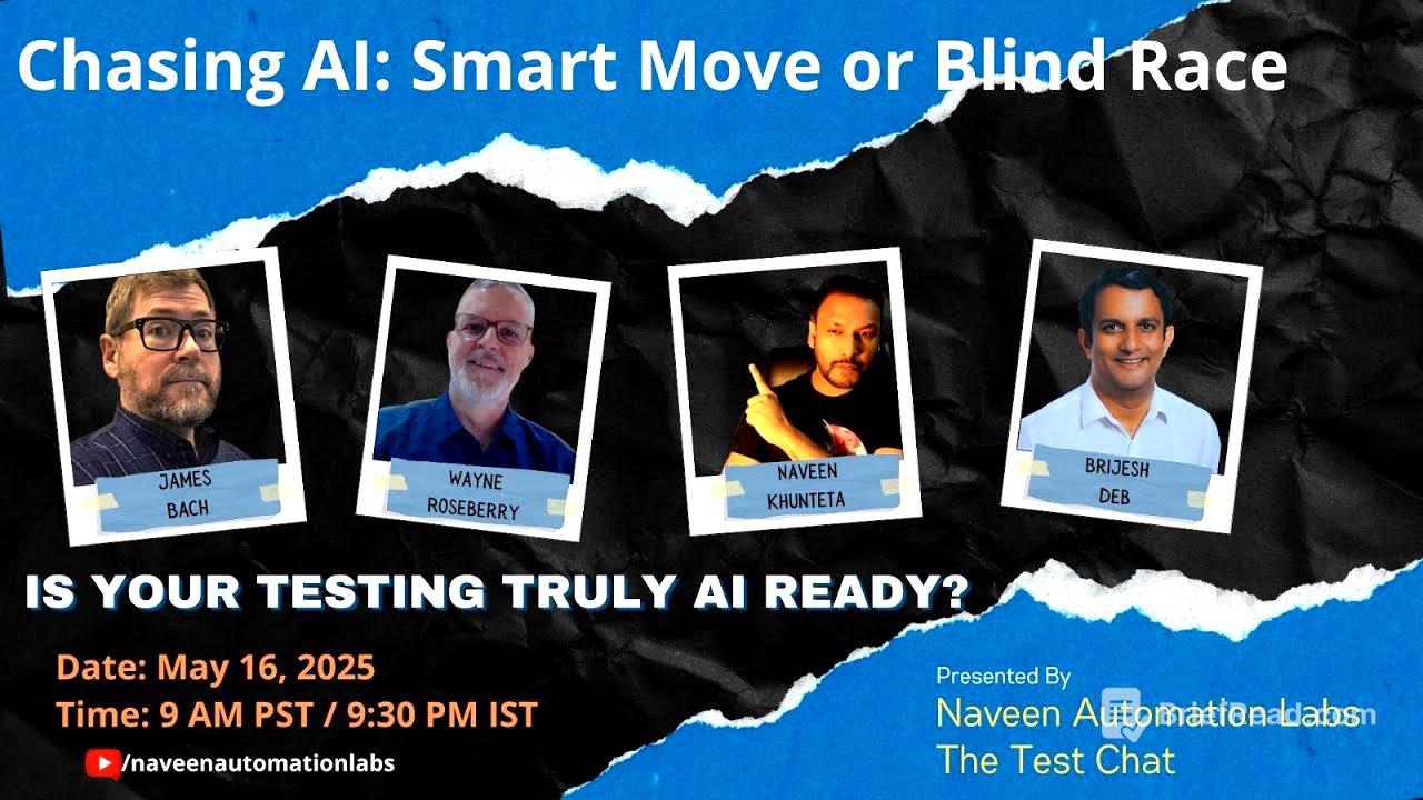 Chasing AI or a blind race? Will AI replace testers?