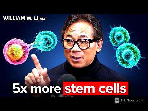 THE Drink That Regrows Stem Cells & STARVES Cancer (Shocking Results) I Dr. William Li
