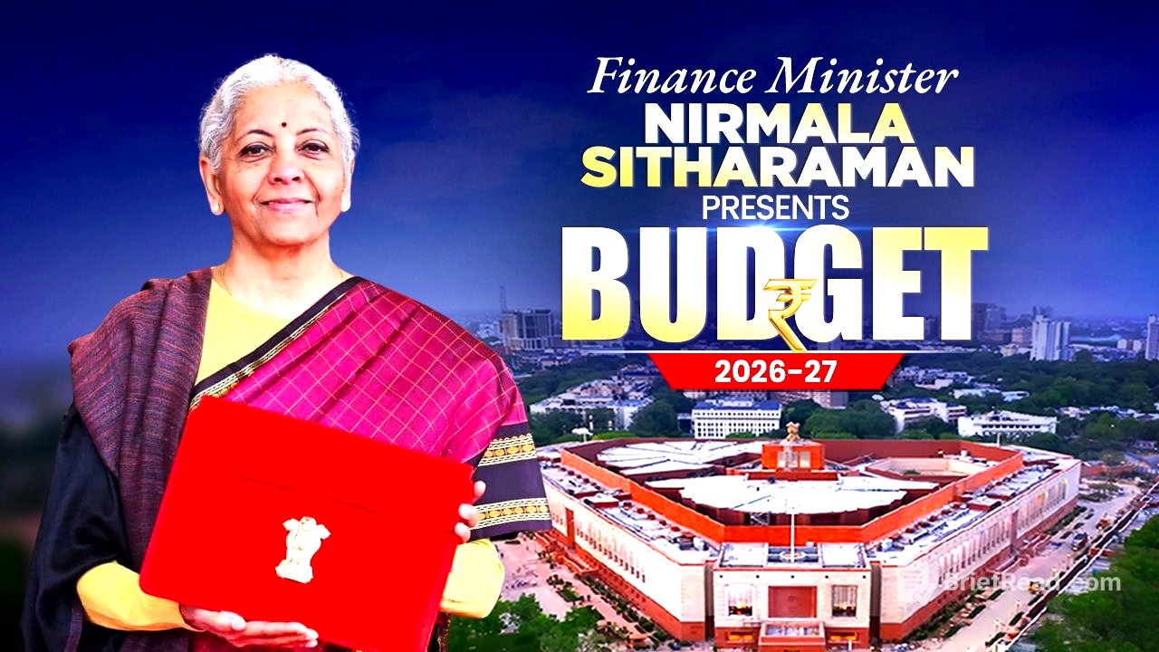 Budget 2026 Live: FM Nirmala Sitharaman presents Union Budget 2026-27