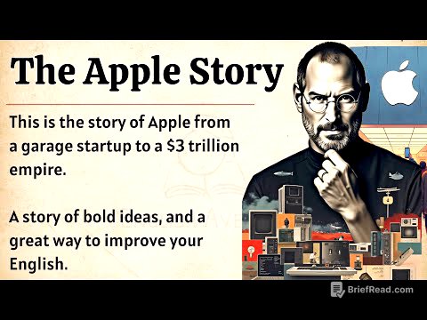 The Success Story of Apple  || Learn English Through Story Level 3🔥 || Improve Your English ✅️ 