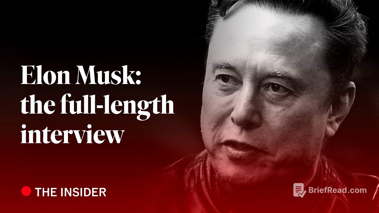 The full-length interview with Elon Musk | The Economist
