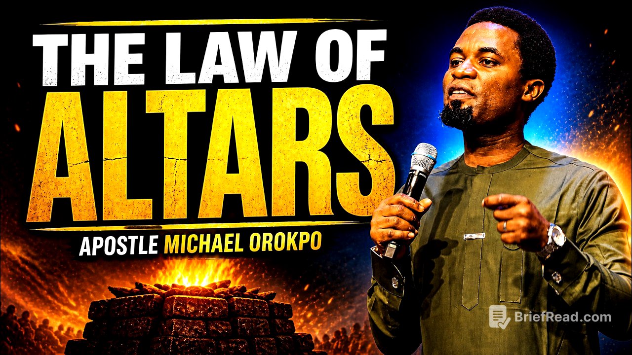 THE LAW OF ALTARS: Understanding THE SECRET OF POWER | Apostle Michael Orokpo
