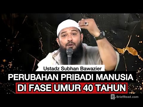 MISTERI UMUR MANUSIA FASE 40 TAHUN - Ustadz Subhan Bawazier 