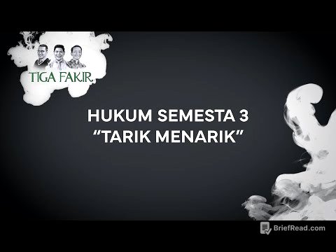 #Eps19 | Hukum Semesta 3 : Hukum Tarik Menarik (Law of Attraction)