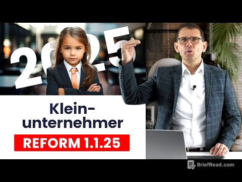 KLEINUNTERNEHMERREGELUNG ab 1.1.2025 | Alles Neu! Was KLEINUNTERNEHMER jetzt wissen müssen