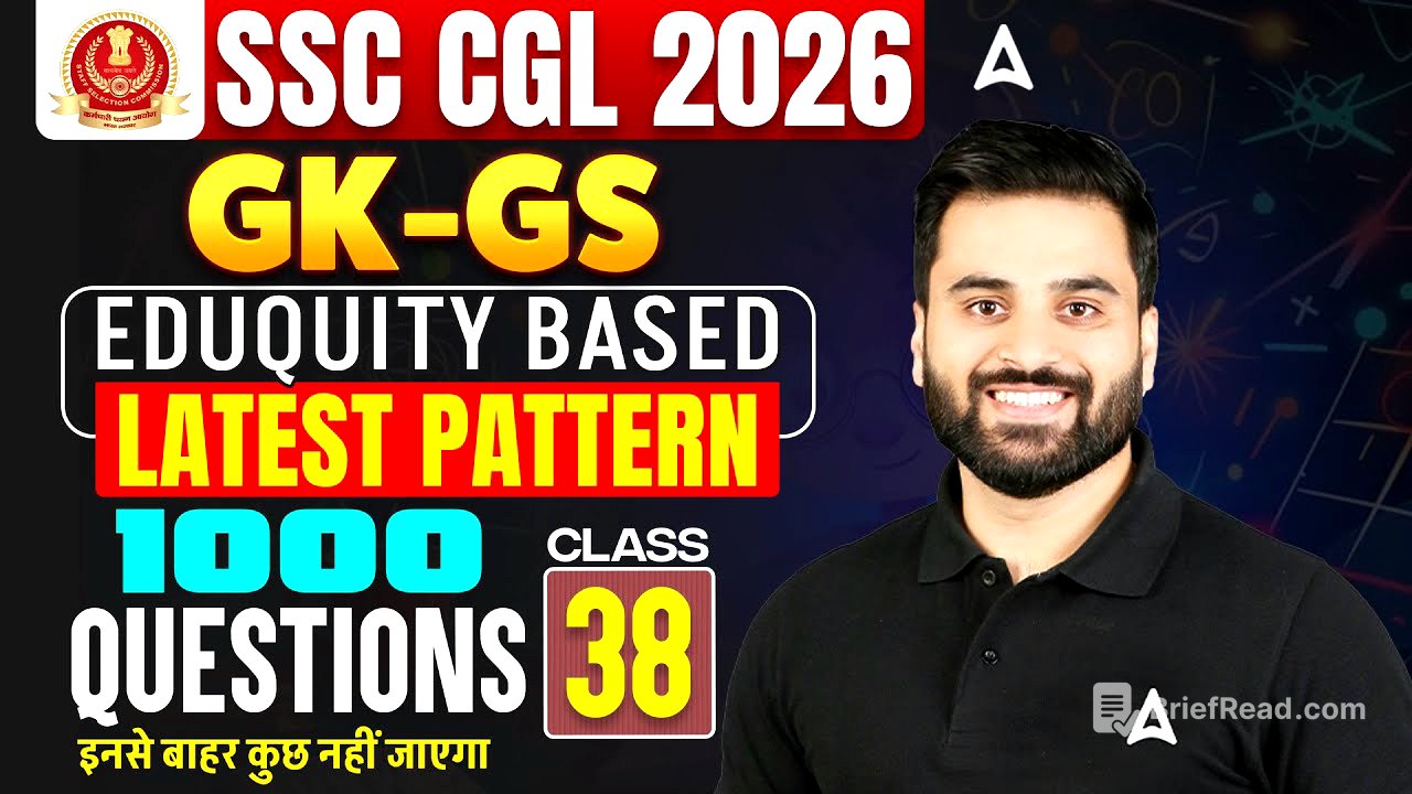 SSC CGL GK GS Classes | GK/GS MCQs | SSC CGL GK/GS Practice Set | SSC CGL 2026 GK GS |By Navdeep Sir