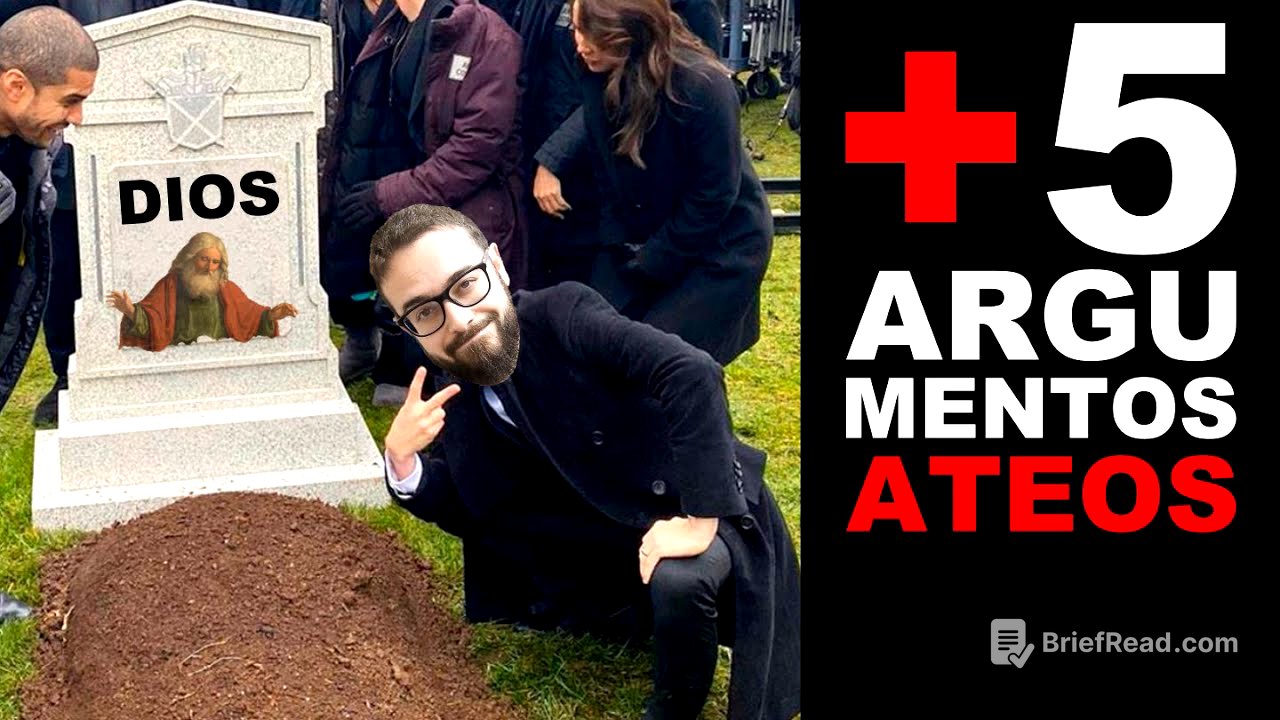 5 Argumentos del Ateísmo 💥► DESTRUYEN la Existencia de Dios 💣