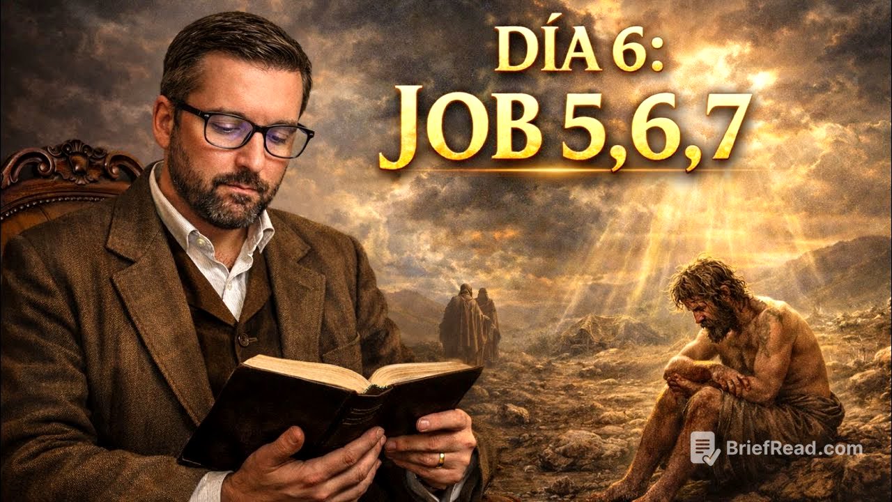 DÍA 6 - Job 5,6,7 / La Biblia en 1 Año / Juan Manuel Vaz