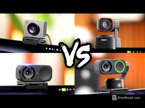 Best 4k Webcam Showdown 🔥 OBSBOT Meet 2 4K / Tiny 2 Lite vs Insta360 Link 2C / Link 2