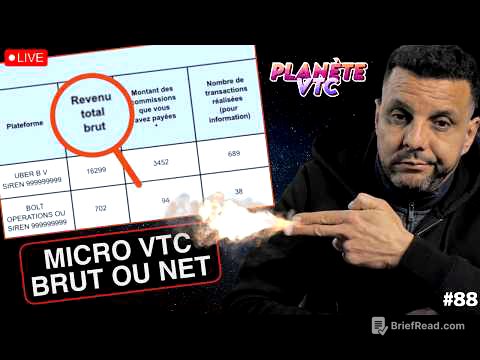 Montant Brut ou Net ? Les déclaration pré-remplies, quelles conséquences pour les VTC en Micro