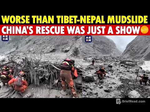 Worse Than Tibet-Nepal Mudslide: China’s Fake Rescue, From Premier To Rescue Team,Everyone Is Acting