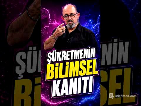 Şükretmek Beyninizi ve Vücudunuzu Böyle Değiştiriyor! #shots #sinancanan #sinancananileaçıkbeyin